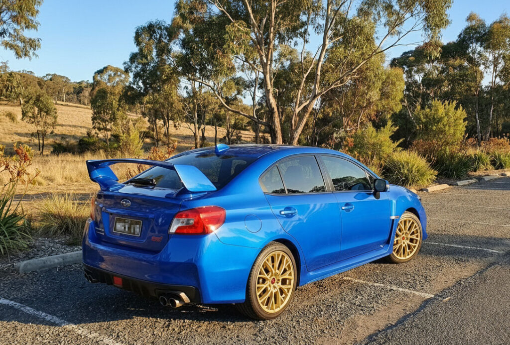 2018 Impressa WRX Sti blue