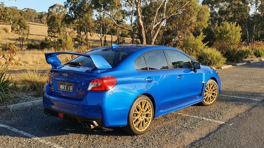 2018 Impressa WRX Sti blue